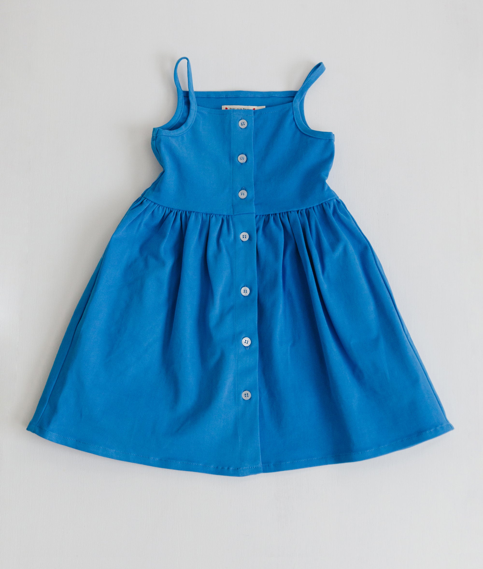 The Heather Dress in Blueberry