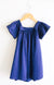 The Holly Dress in Navy